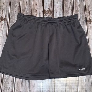Reebok Women’s gray mesh athletic shorts size S